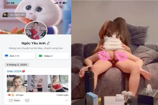 Clip sex trên FB Ngốc yêu anh nhún nhảy