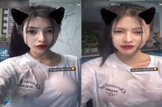 Cliphot em Uyên vếu căng